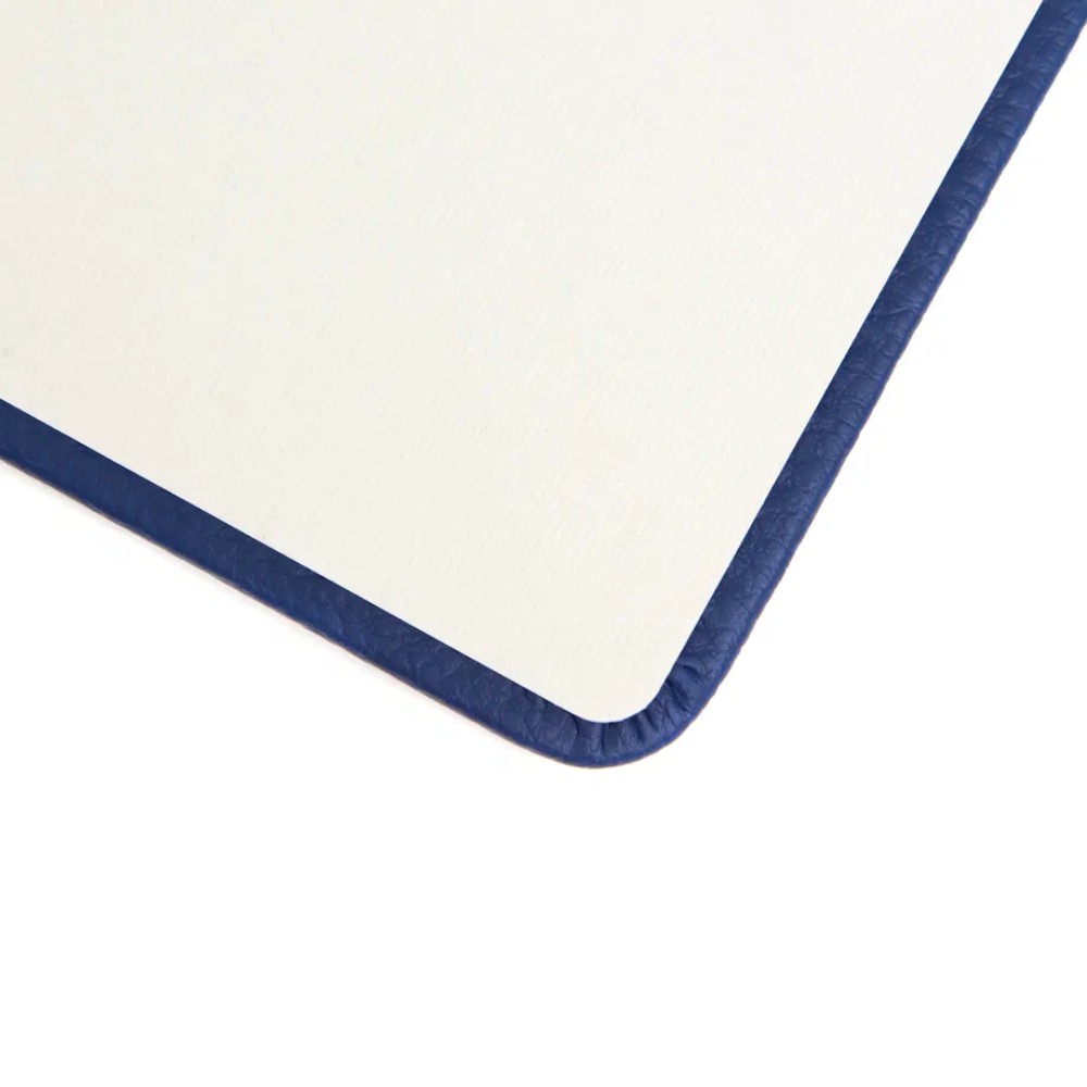 Папка на подпись, с карманом, синий матовый  - 3