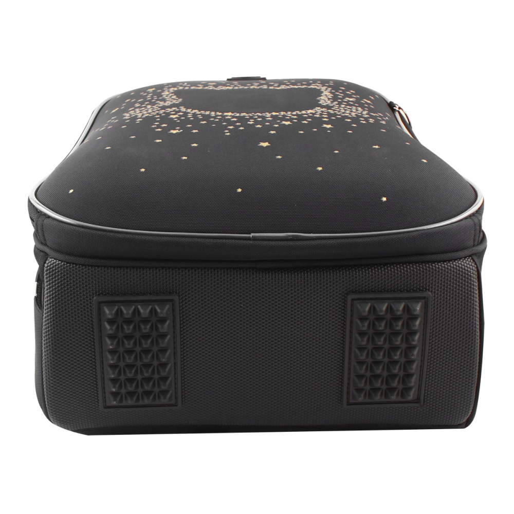 Рюкзак школьный "ERGO First Золотая кошка", черный - 7