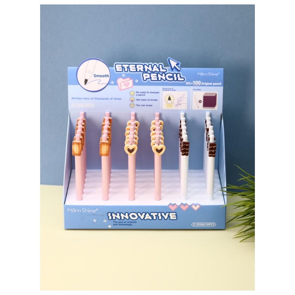 Карандаш вечный "Sandwich Biscuit", ассорти - 11