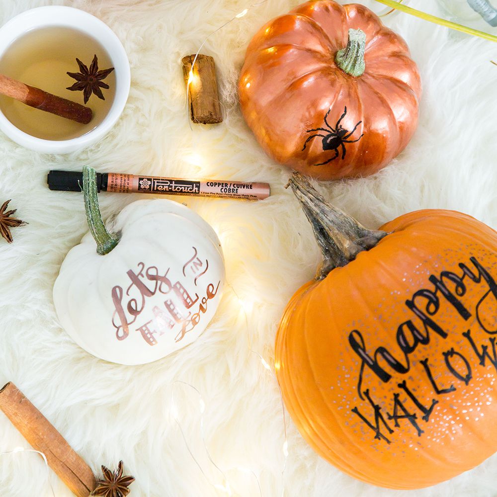 Маркер перманентный "Pen-Touch", F, медный - 5