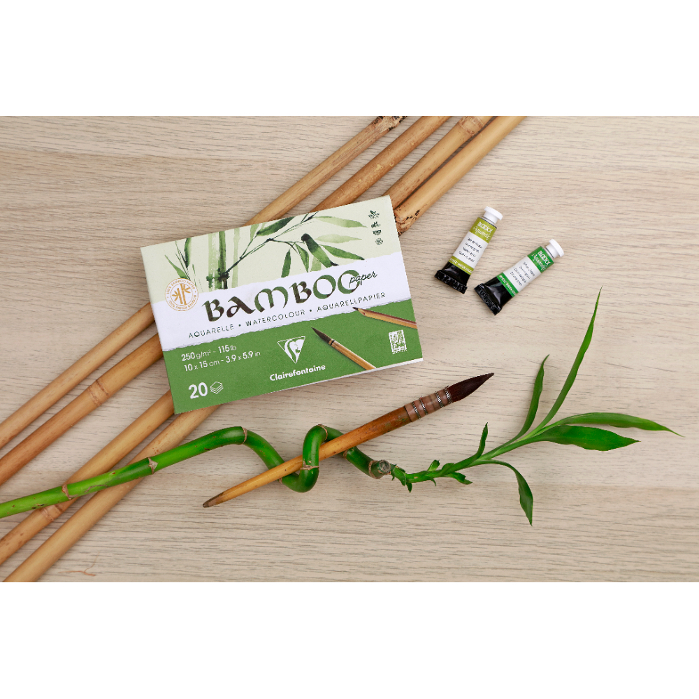 Блок-склейка для акварели "Bamboo", А3, 250г/м2, 15 листов