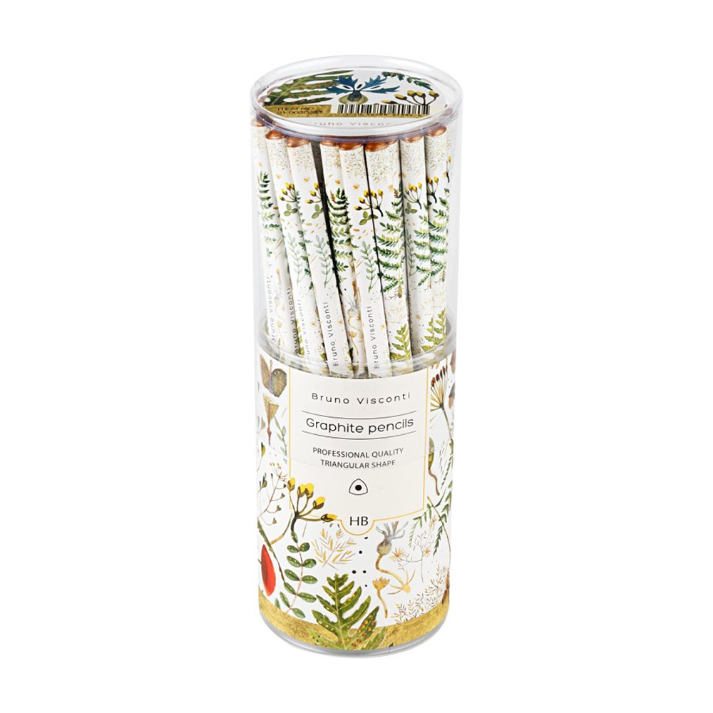 Карандаш простой "Flora.Луговые травы", HB