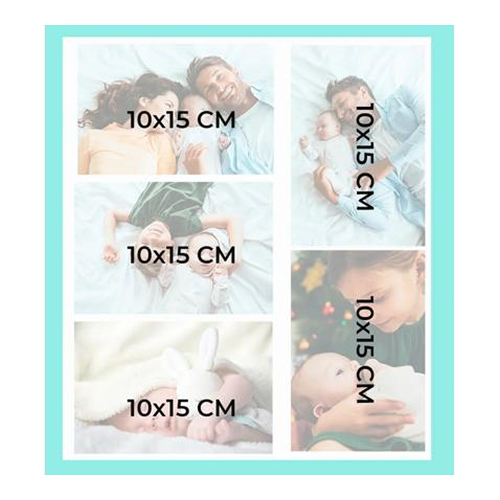 Альбом для фото "Autentik", 29х32 см, 60 страниц, серо-голубой - 9