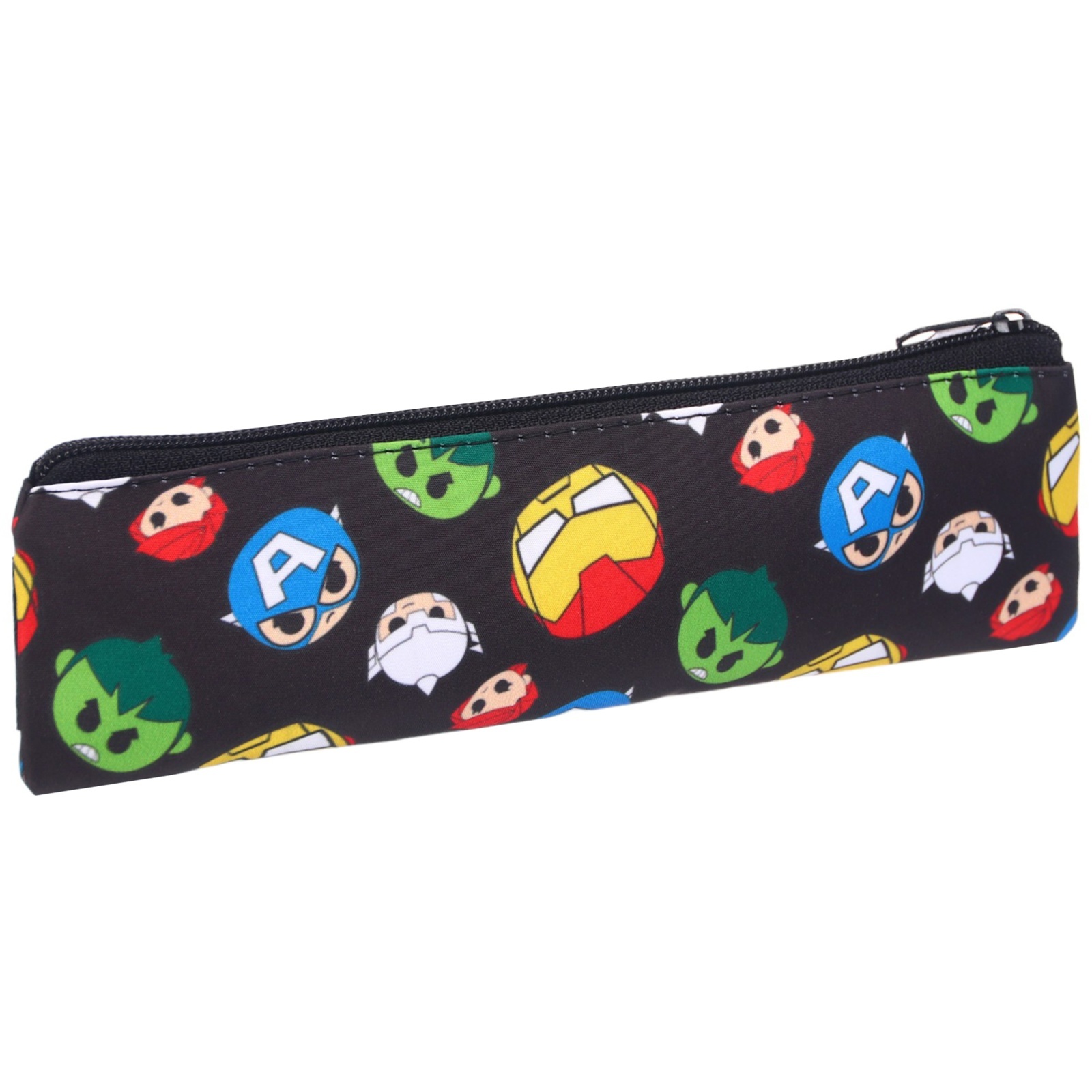 Пенал "Мстители", 1 отделение, черный - 5