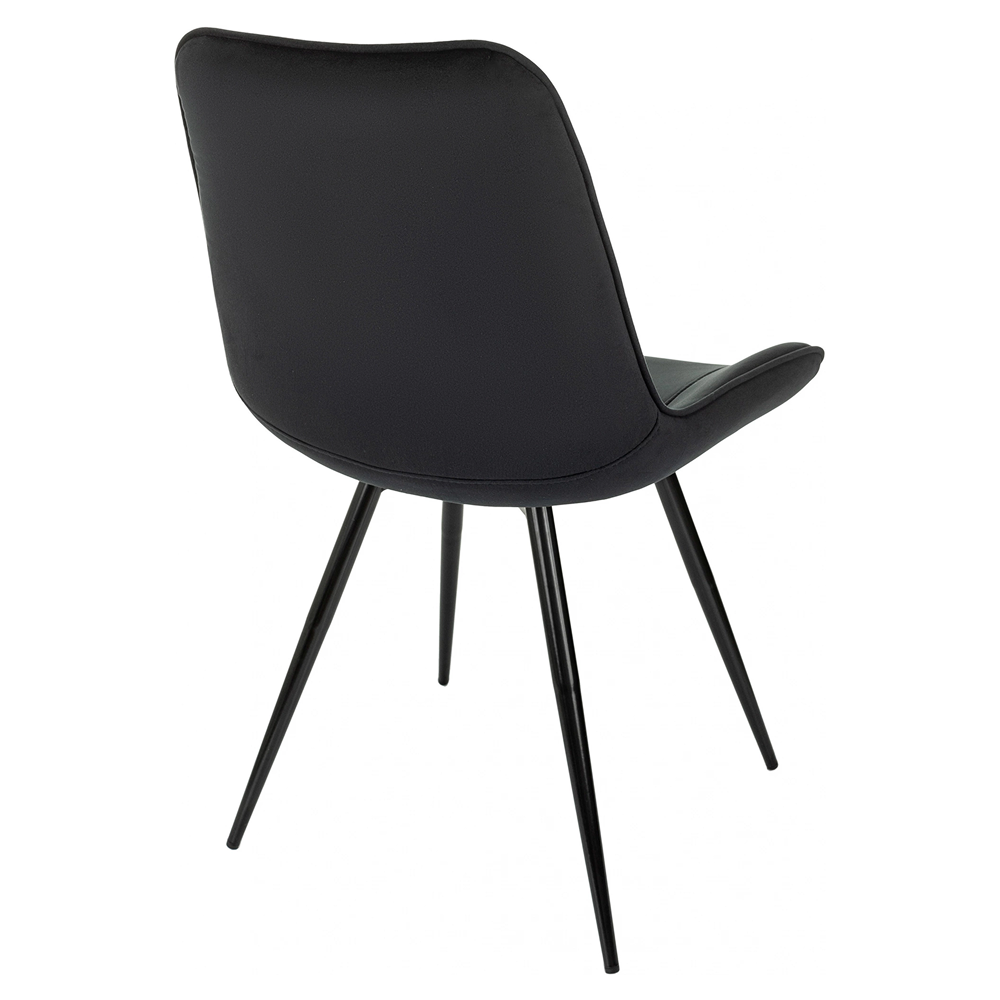 Стул Бюрократ "CH-K2_4", ткань, черный, металл, комплект 4 штуки - 6