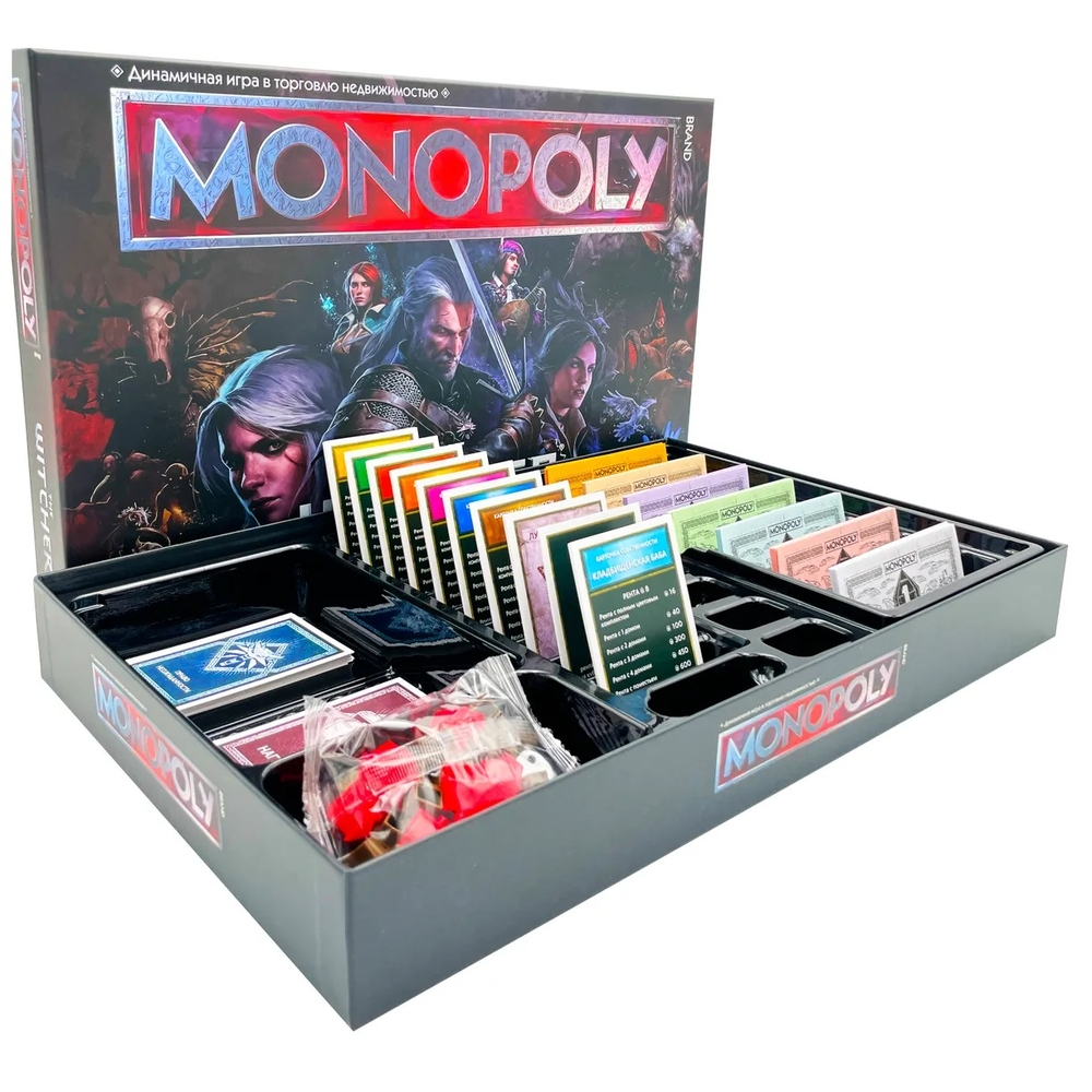 Игра настольная "Монополия: Ведьмак"