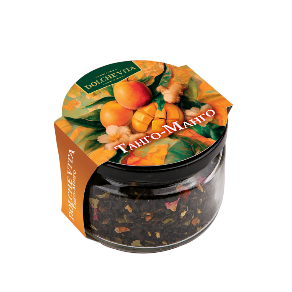Чай Dolche vita "Танго Манго", 50 г, черный 