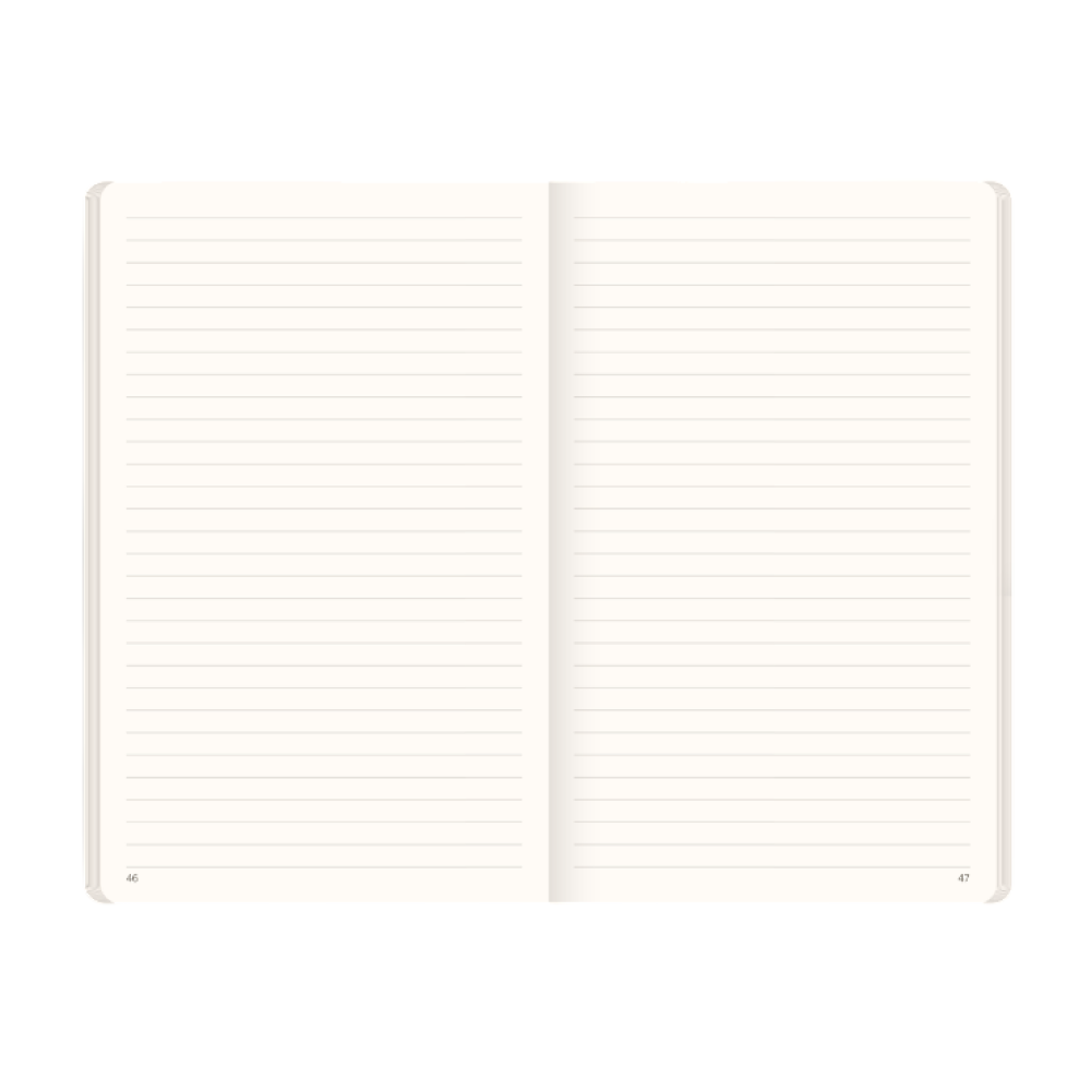 Ежедневник датированный Castelli Milano "Teatro cream", A5, 384 страницы, телесный, срез золотистый - 4