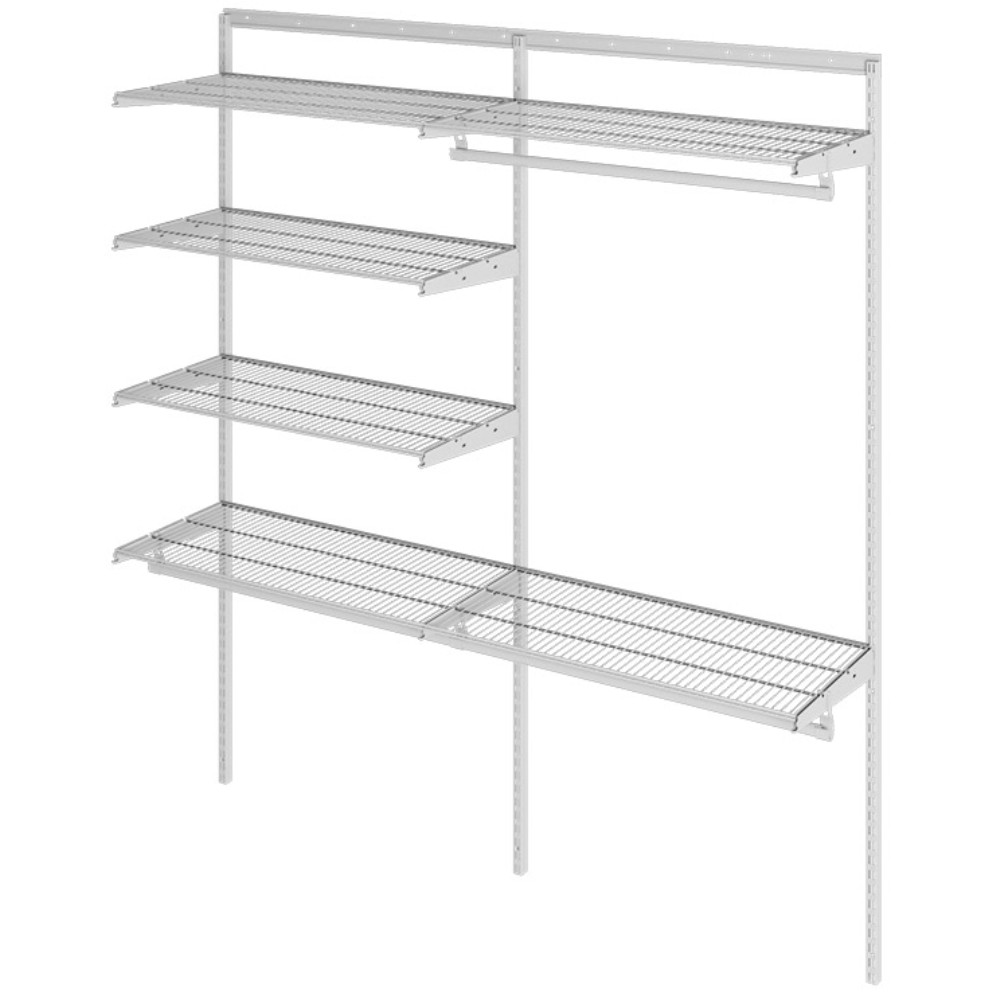 Гардеробная система Optima G180 белая - 4