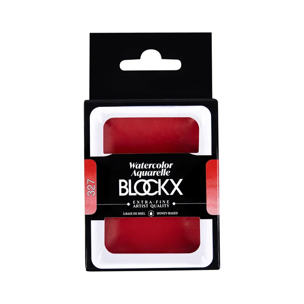 Краски акварельные "Blockx. Giant pan", 327 красный Блокс, 18 мл., кювета