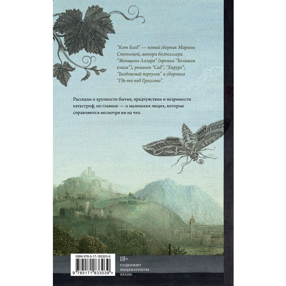 Книга "Кот Блед", Марина Степнова