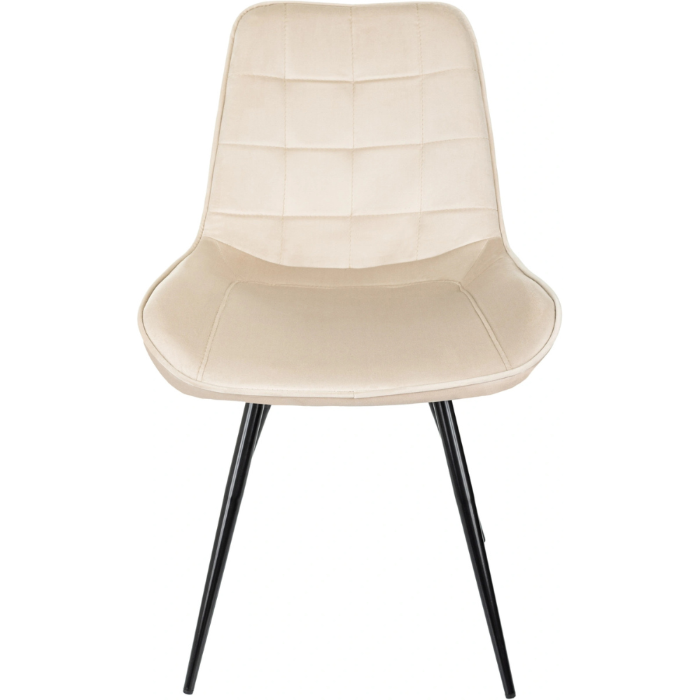 Стул Бюрократ "CH-K2", ткань, бежевый, металл - 6