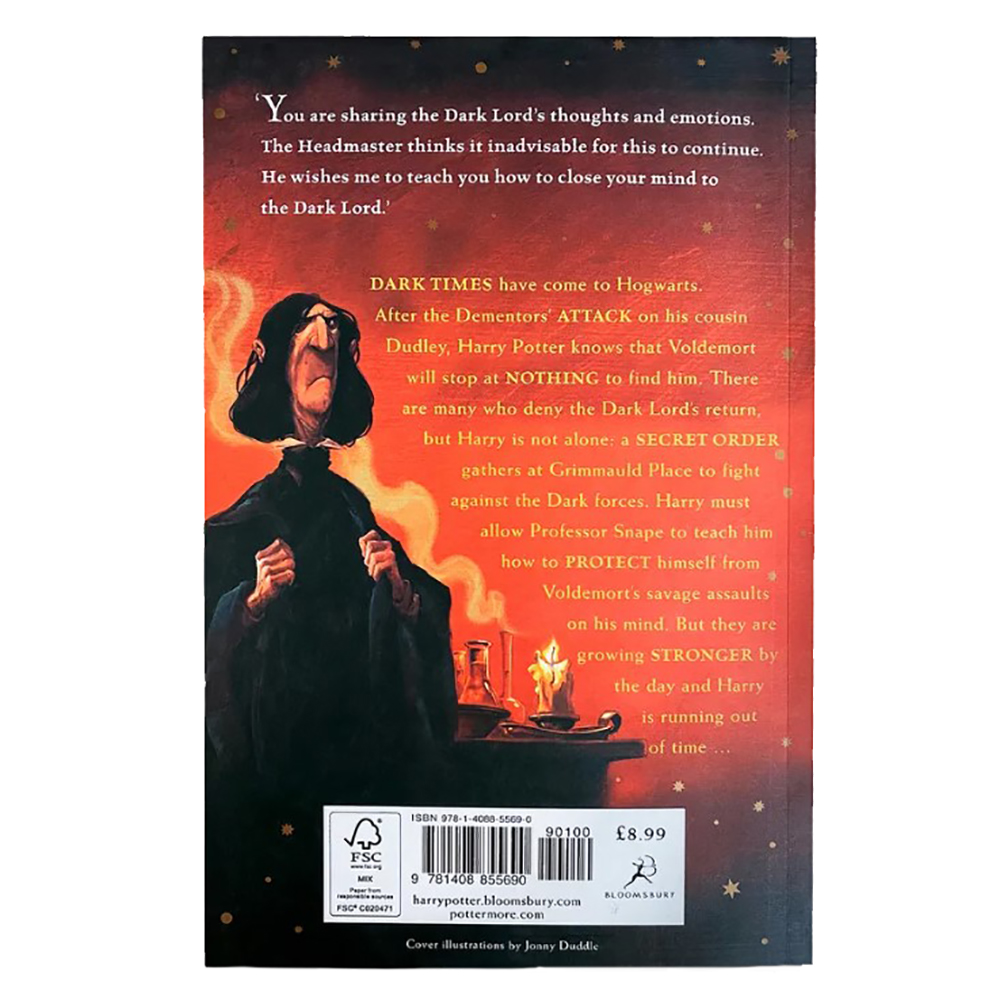 Книга на английском языке "Harry Potter Order of the Phoenix Rejacket", Rowling J.K. 