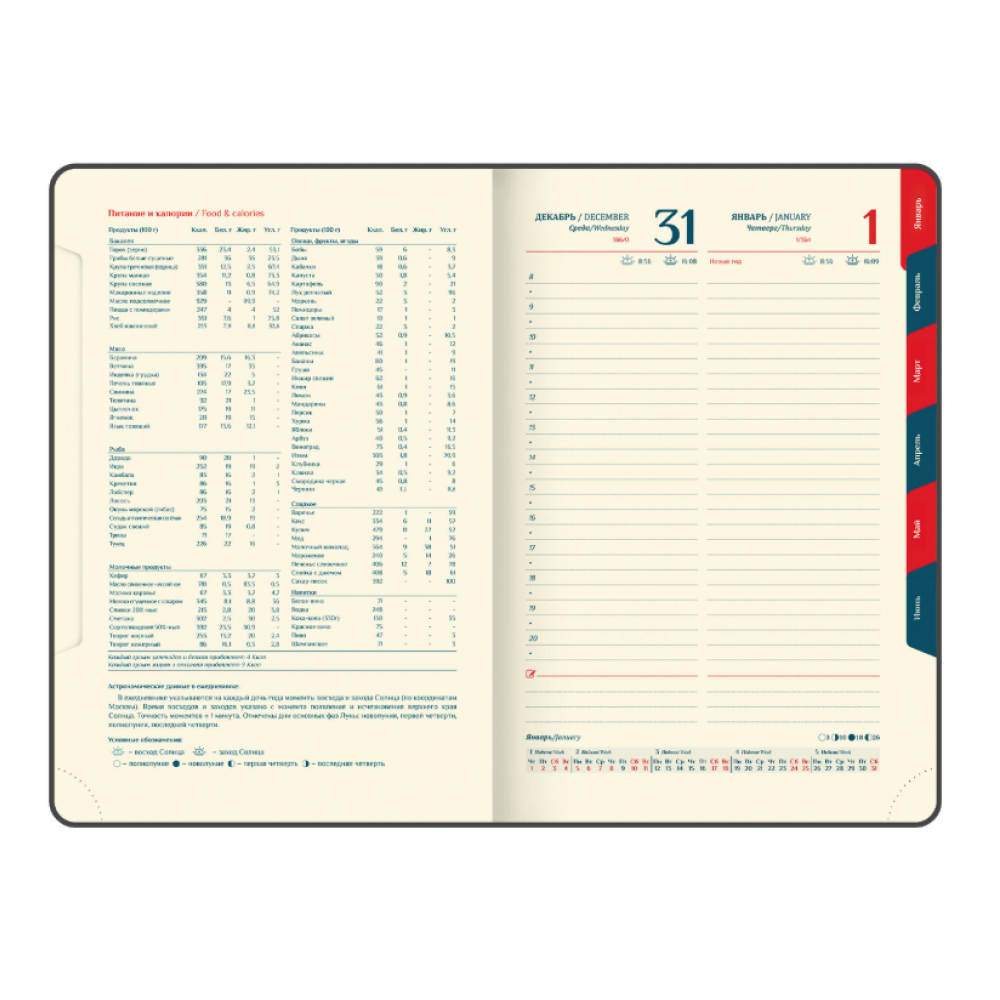 Ежедневник датированный "Vivid", В6, 336 страниц, серый, 2026 - 5