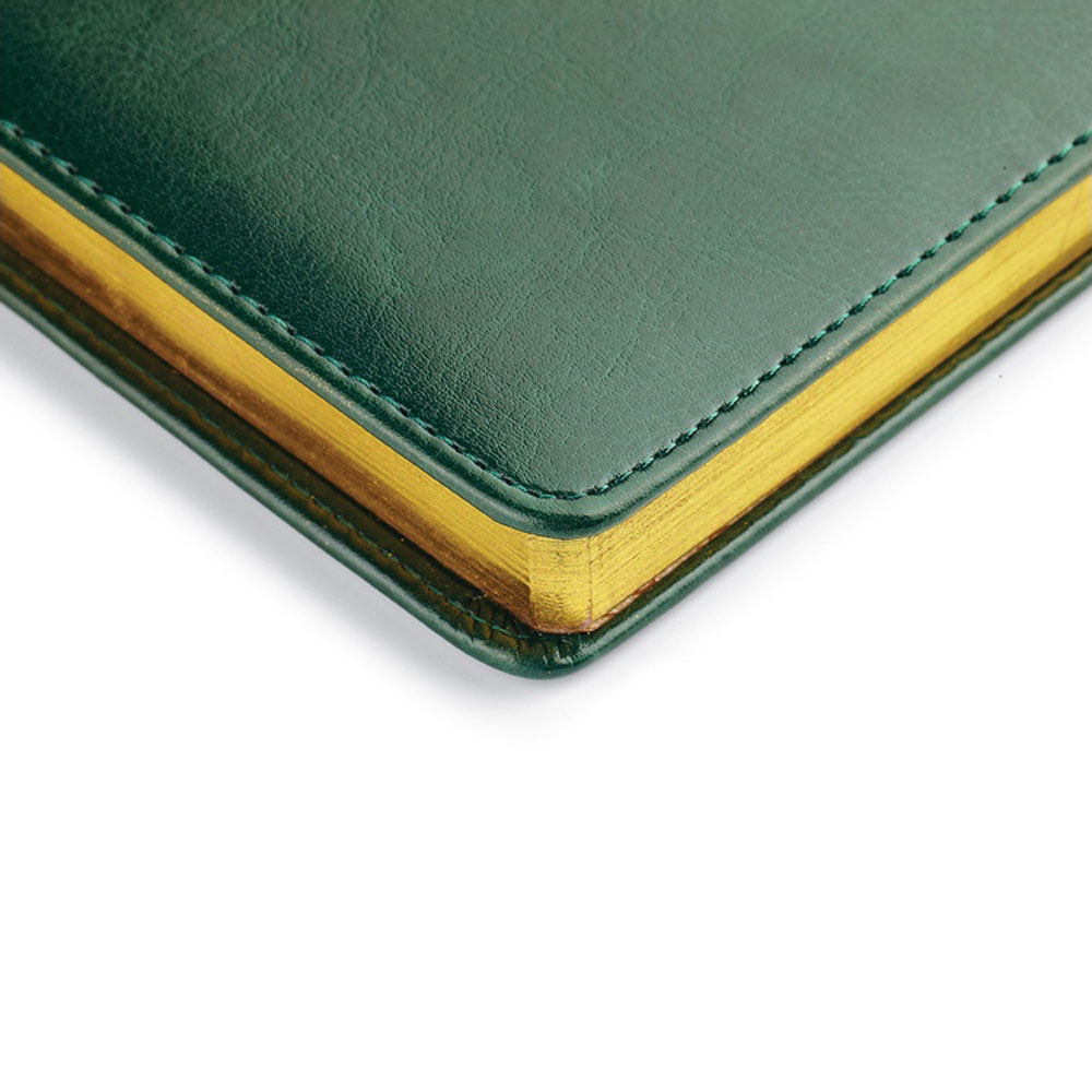 Ежедневник недатированный "Sidney Nebraska", A4, 272 страницы, зеленый - 3