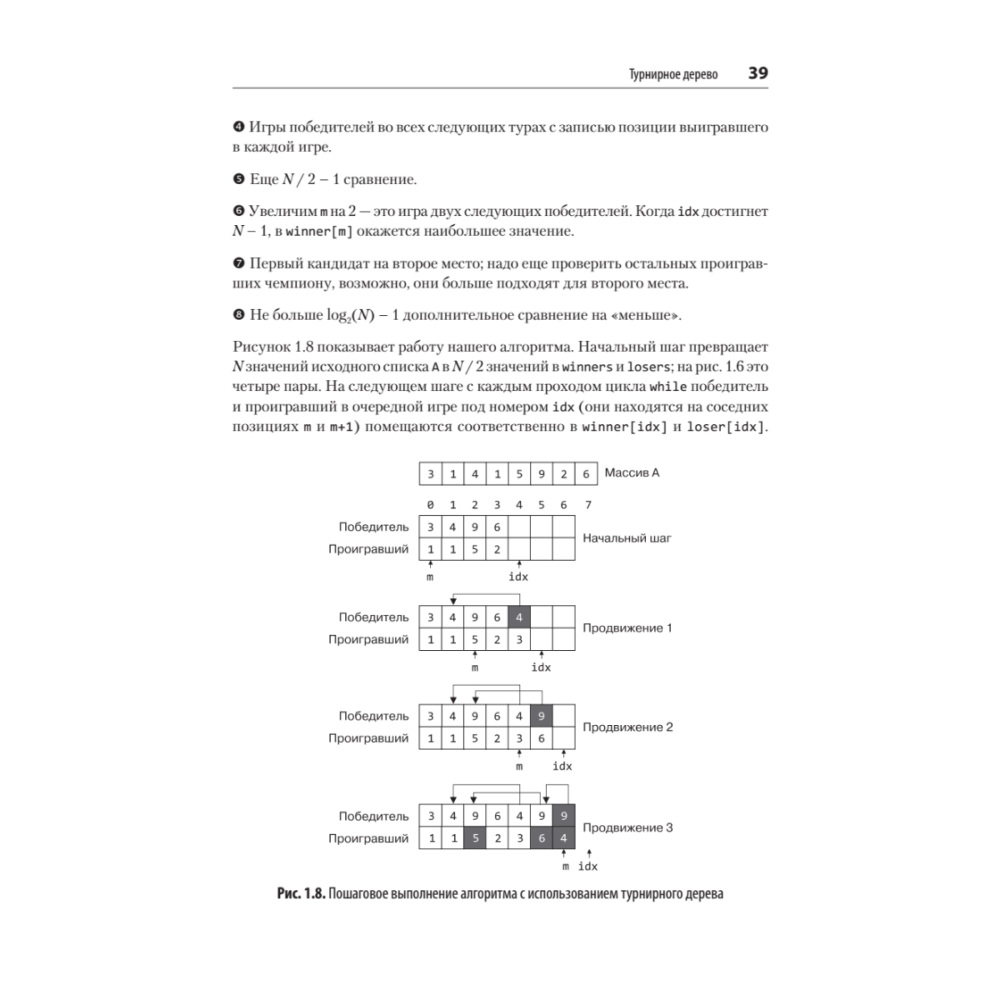 Книга "Алгоритмы. С примерами на Python", Джордж Хайнеман - 9