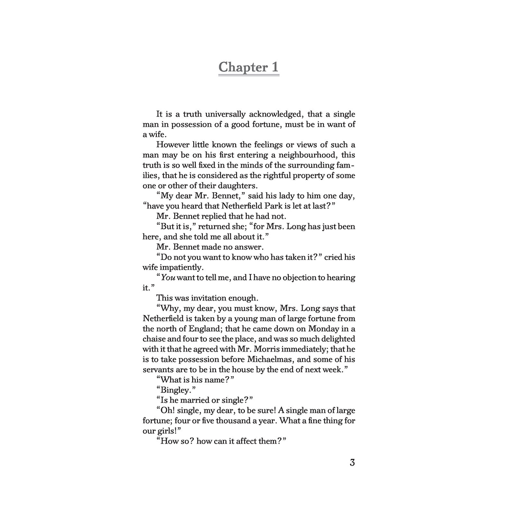 Книга на английском языке "Pride and Prejudice = Гордость и предубеждение", Остин Дж.