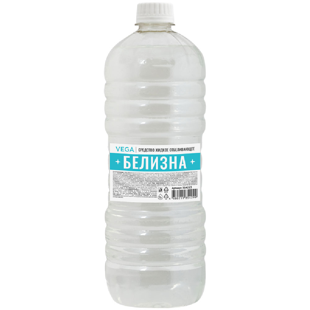 Средство универсальное отбеливающее Vega "Белизна", 1 л
