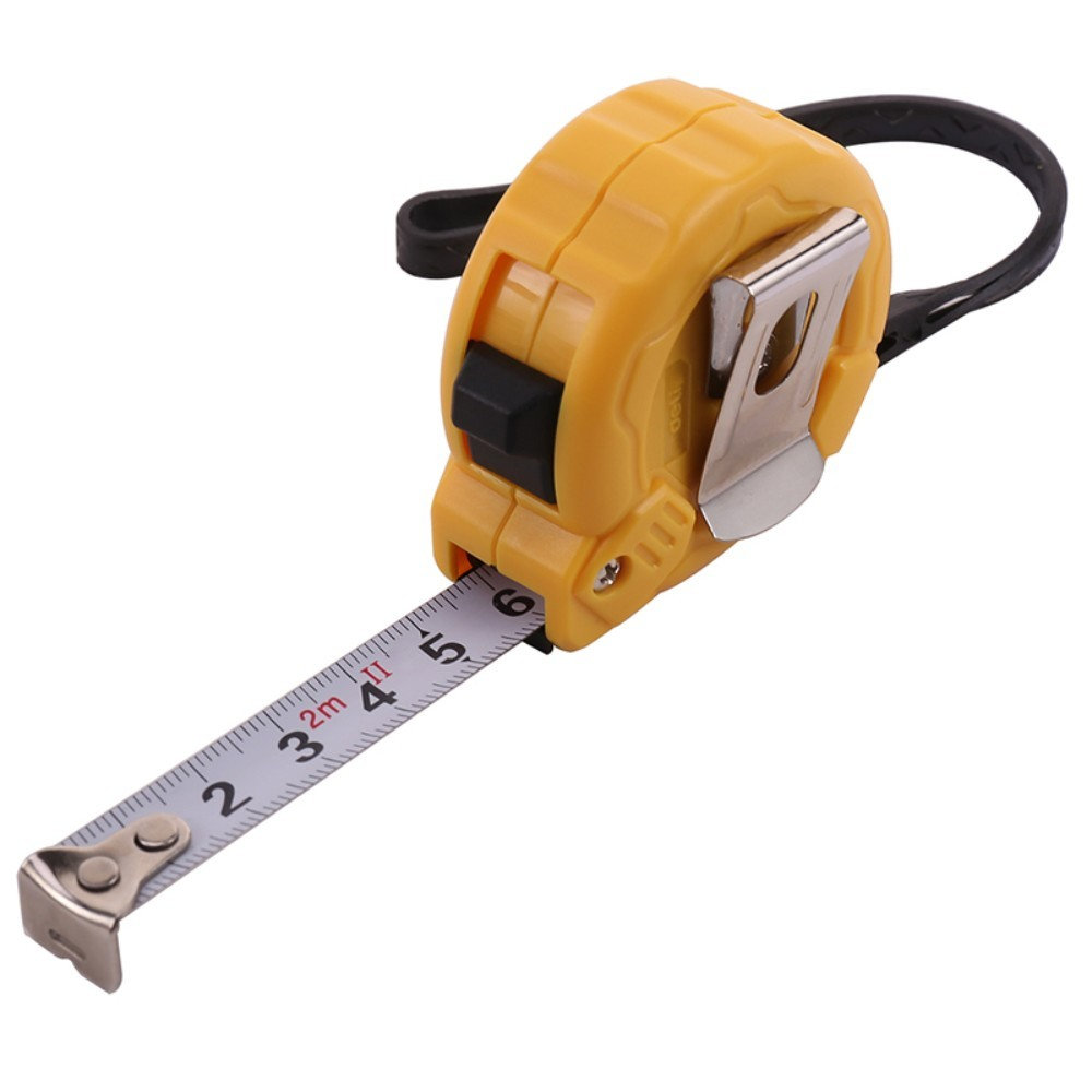 Рулетка Deli YS EDL9002B, 2 м х 13 мм, желтый, черный - 5