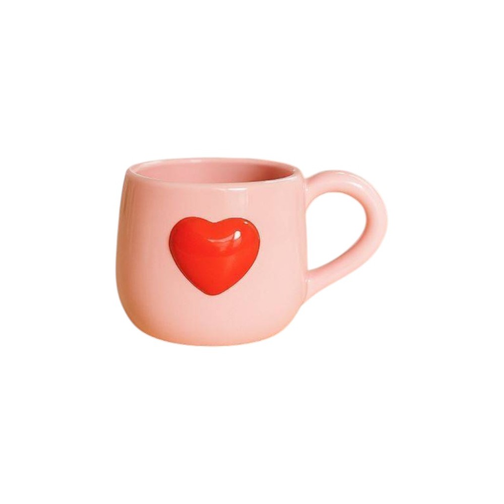 Кружка керамическая "Love potion", 505 мл., розовый