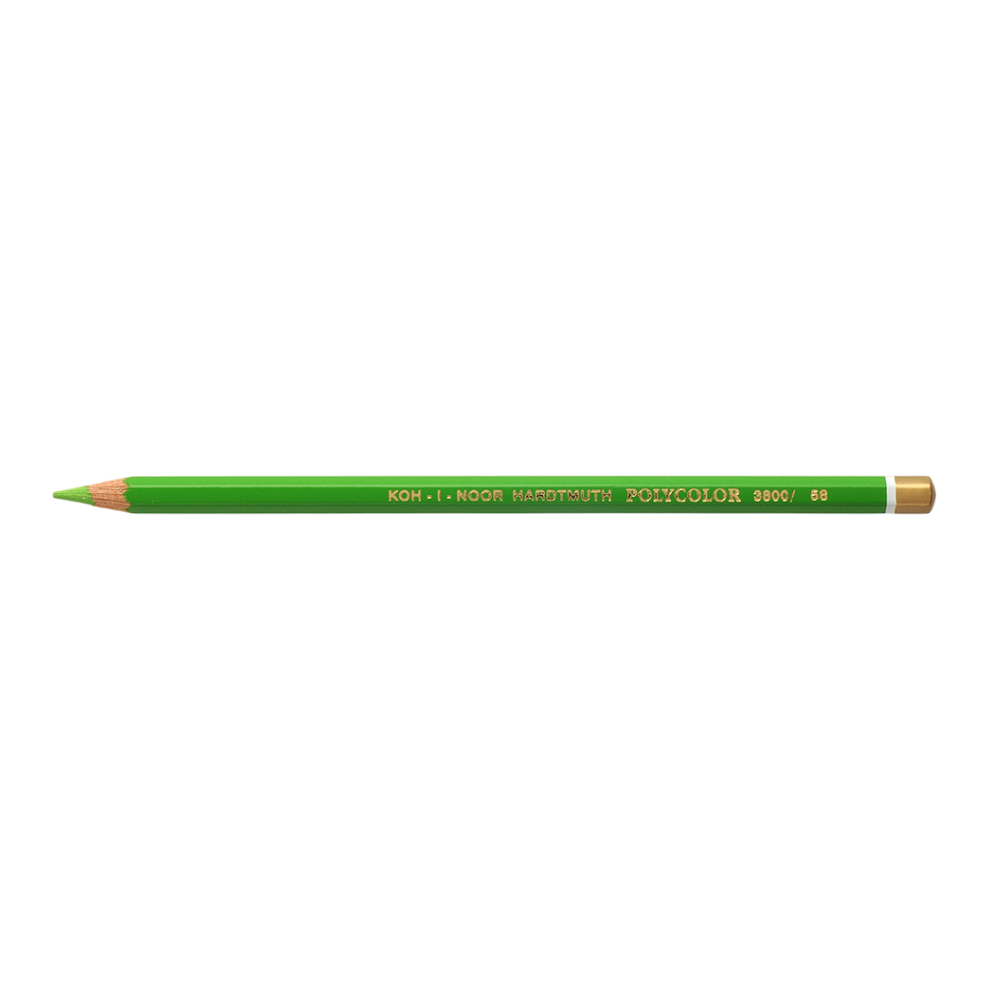 Карандаш цветной Koh-I-Noor "Polycolor 3800", 058 зеленый светлый