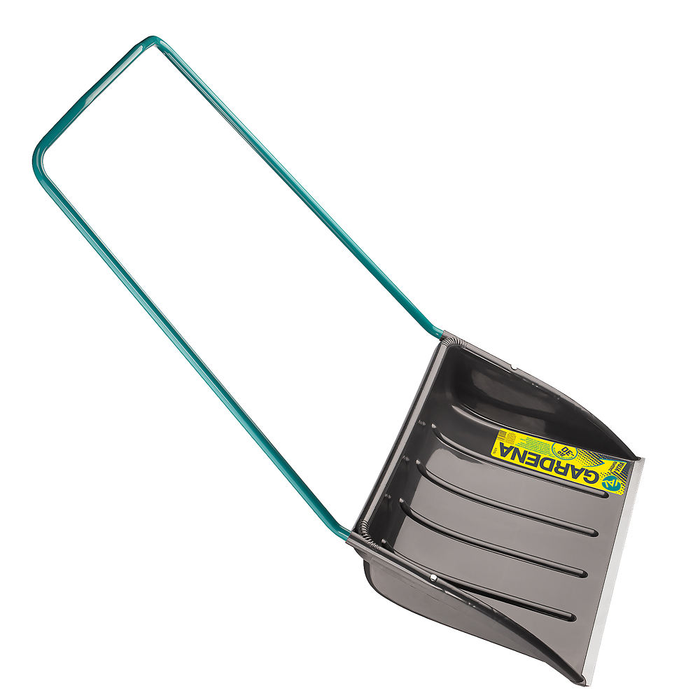 Скрепер для снега val Gardena Amigo, 730x560x1500, морозостойкий полипропилен, ребра жесткости, стальная рукоятка, графит - 4