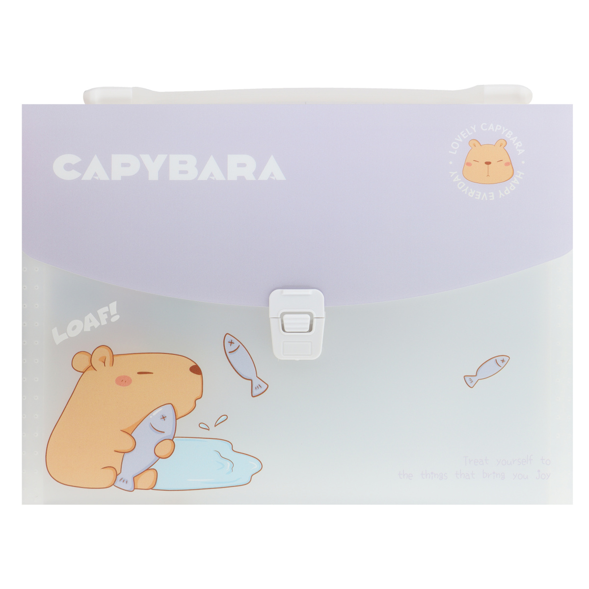 Папка-портфель "Capybara", ассорти
