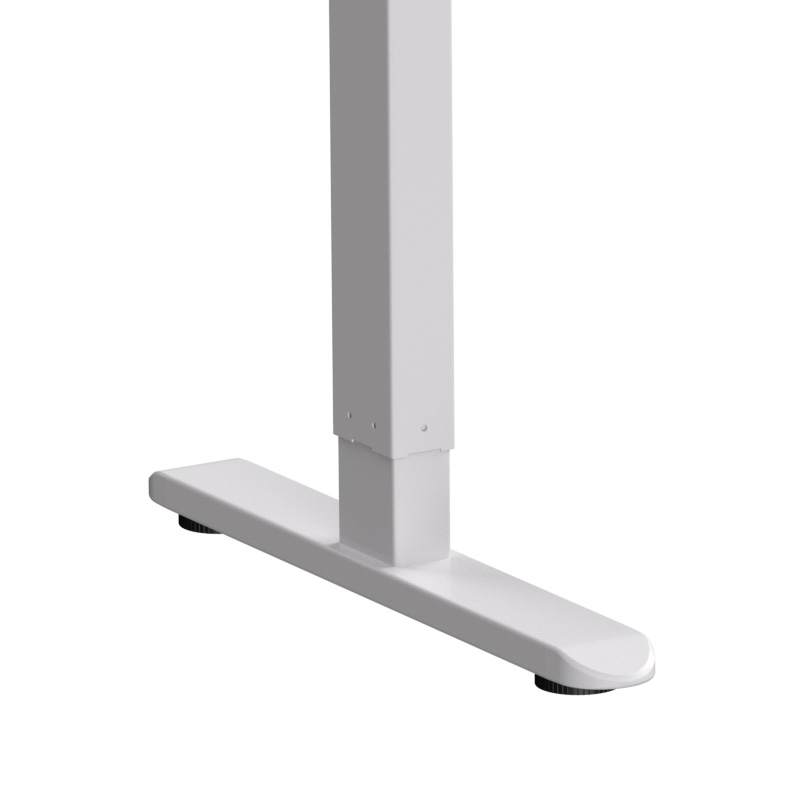 Каркас стола с электроприводом одномоторный AOKE, Well Desk BASIC, белый (AK-LCSM01ST-M60) - 6