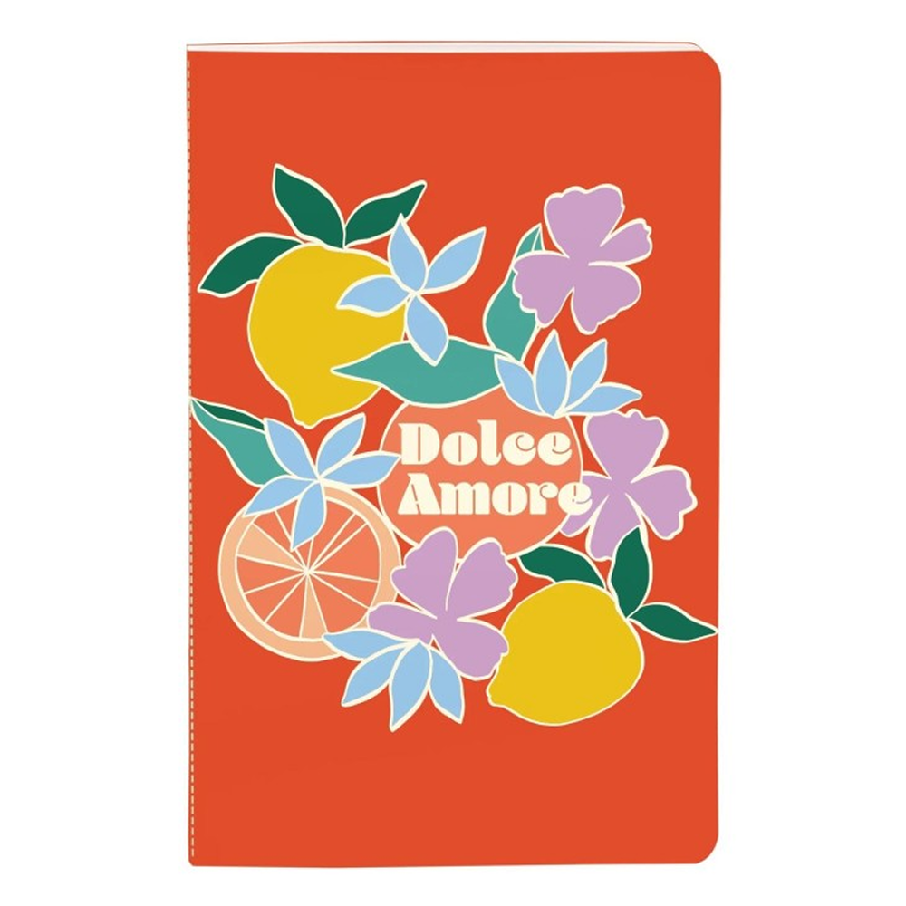 Блокнот "Dolce Amore", 48 листов, линейный, ассорти