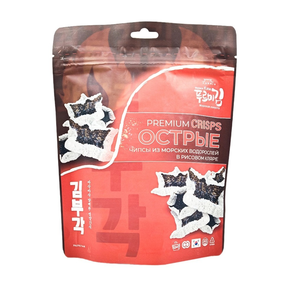 Капуста морская "Furmi Premium", в рисовом кляре острые, 30 гр
