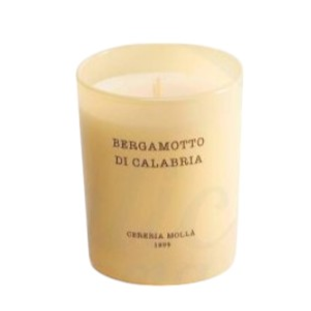 Свеча ароматическая CERERIA MOLLA "Bergamotto di Calabria", 70 гр, подарочная упаковка