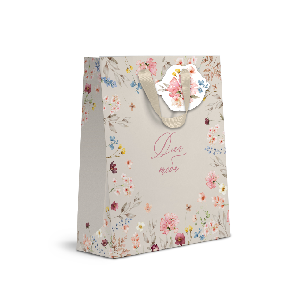 Пакет бумажный подарочный "Italy Garden LVS", 25.5х31.5х11 см, ассорти