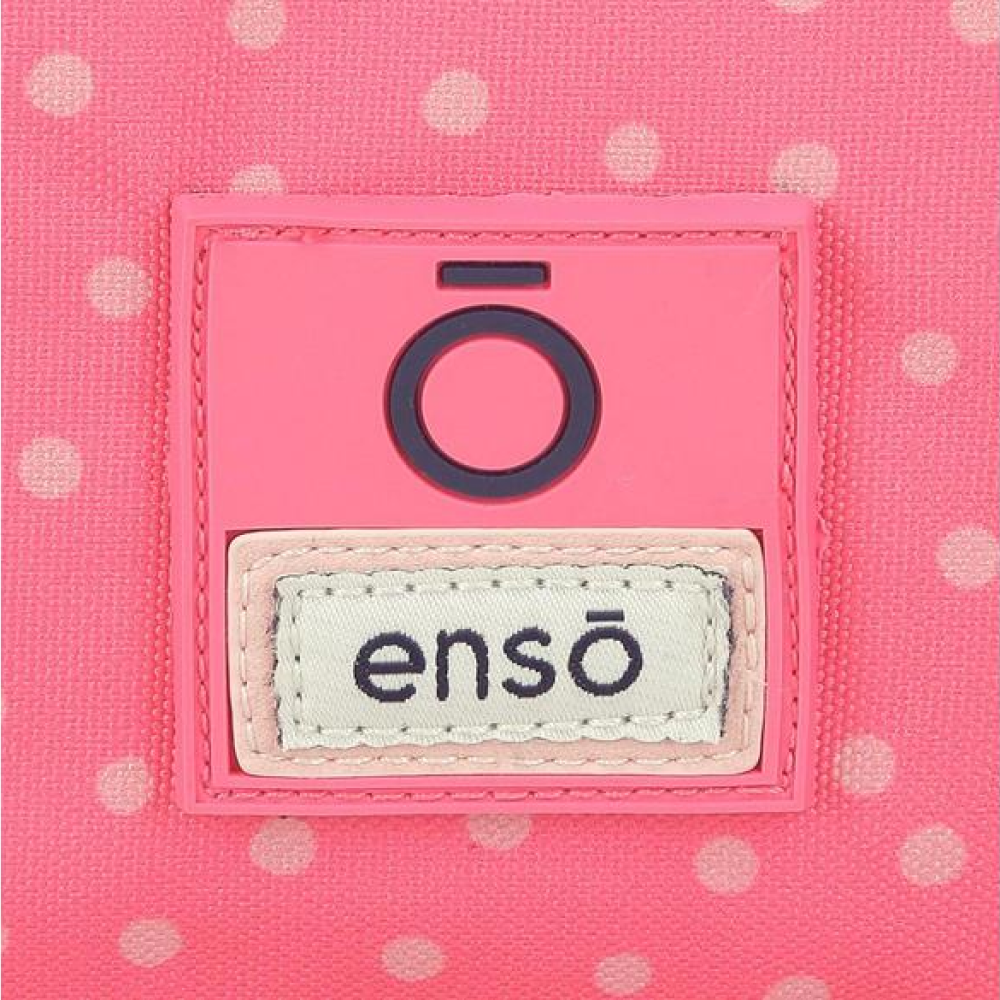 Пенал "Garden Party", 1 отделение, полиэстер, зеленый, розовый - 8