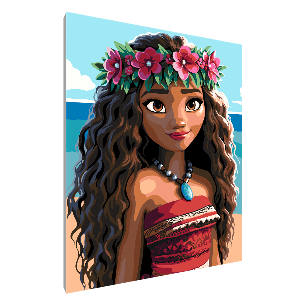 Картина по номерам "Моана"