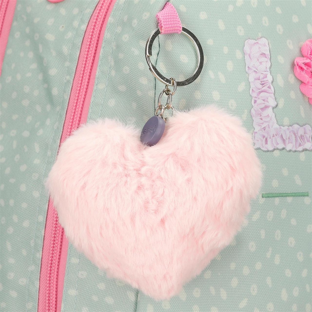 Рюкзак детский "Love ice cream", XS, зеленый, розовый - 6