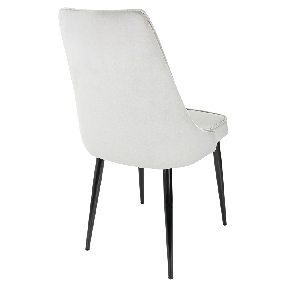 Стул Бюрократ "CH-K4", ткань, светло-серый, металл - 5