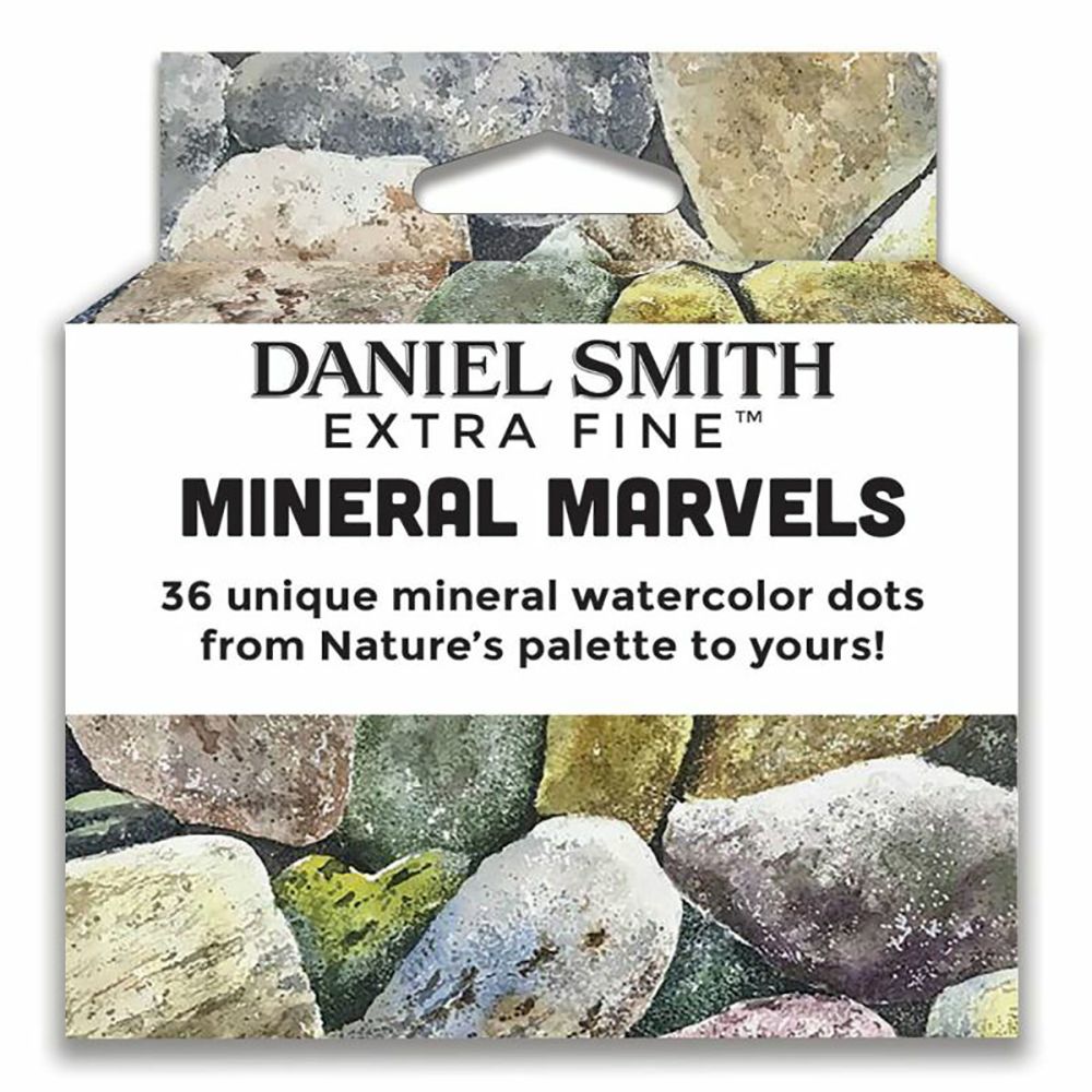 Набор цветовых карт Daniel Smith "Mineral Marvels", 36 цветов