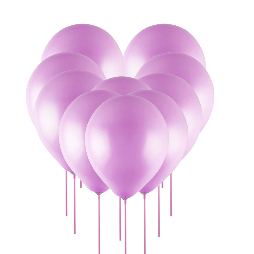 Шар воздушный "Macaroon Pastel", 10 шт, розовый