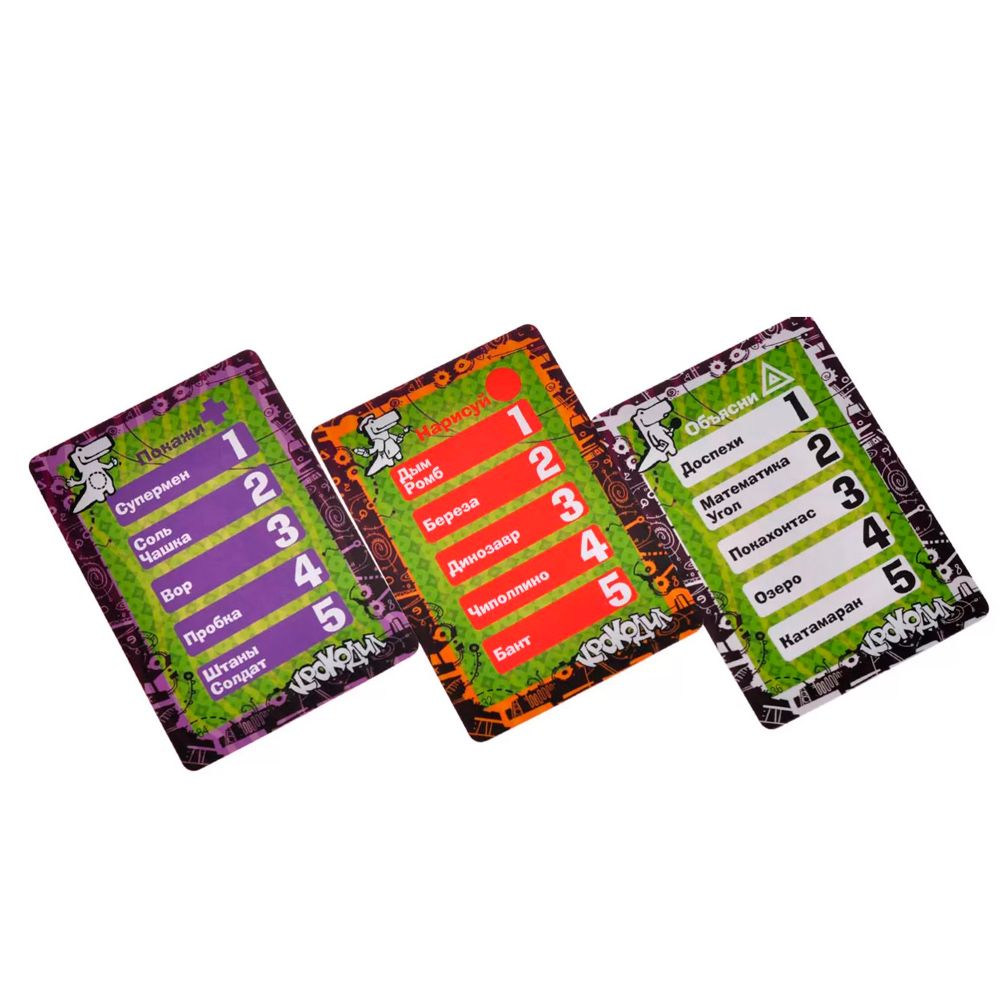 Игра настольная "Крокодил ДетскоЛегкий" - 6