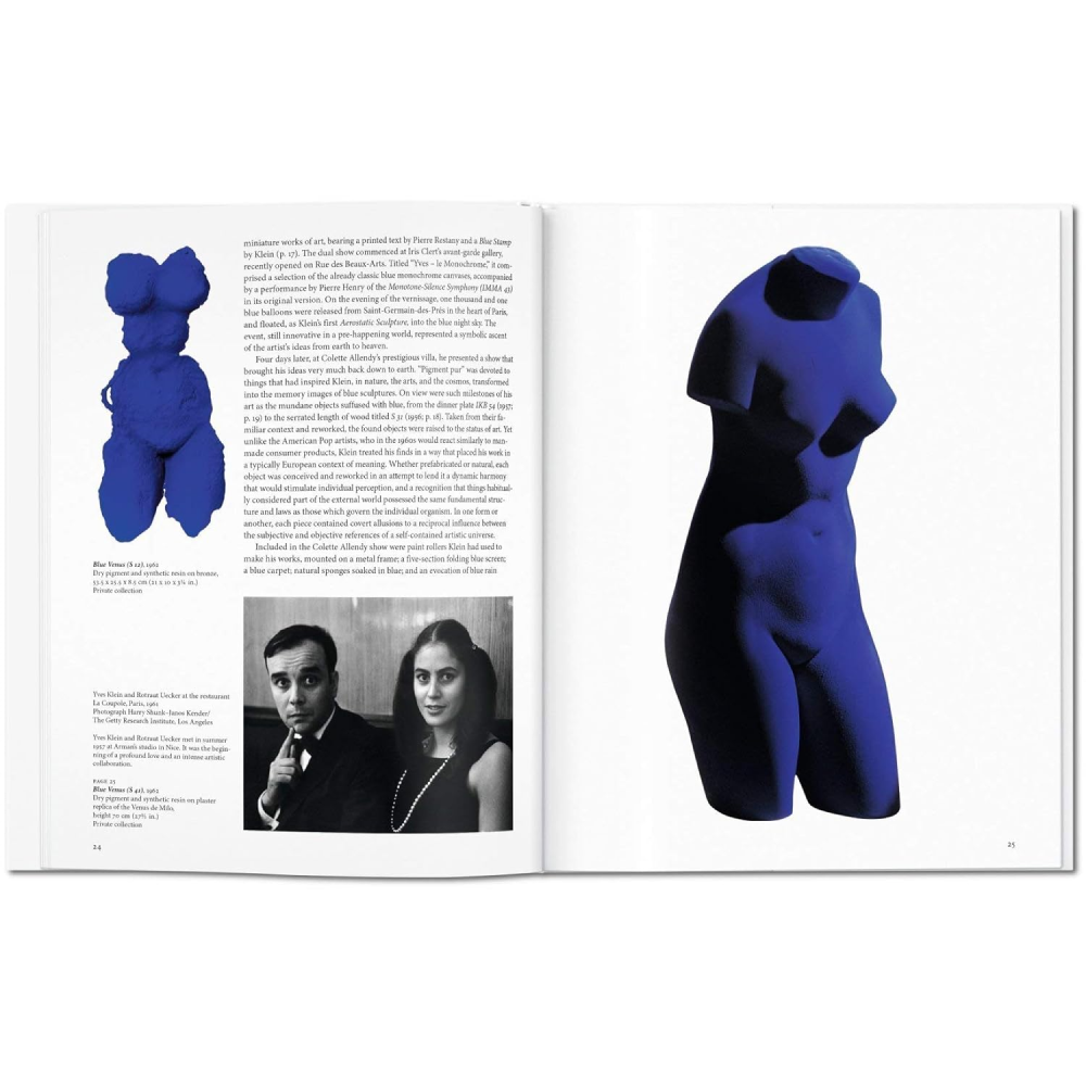 Книга на английском языке "Basic Art. Yves Klein"  - 3