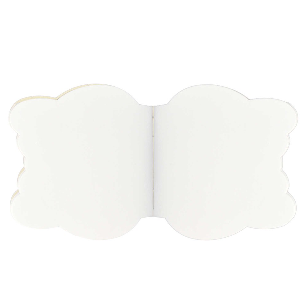 Блокнот "Котенок в шапке", 120х117 мм., 30 листов, розовый - 4