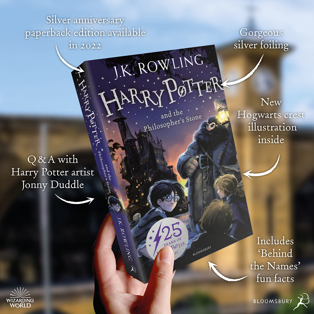 Книга на английском языке "Harry Potter and the Philosopher`s Stone – Rejacket", Rowling J.K.  - 5