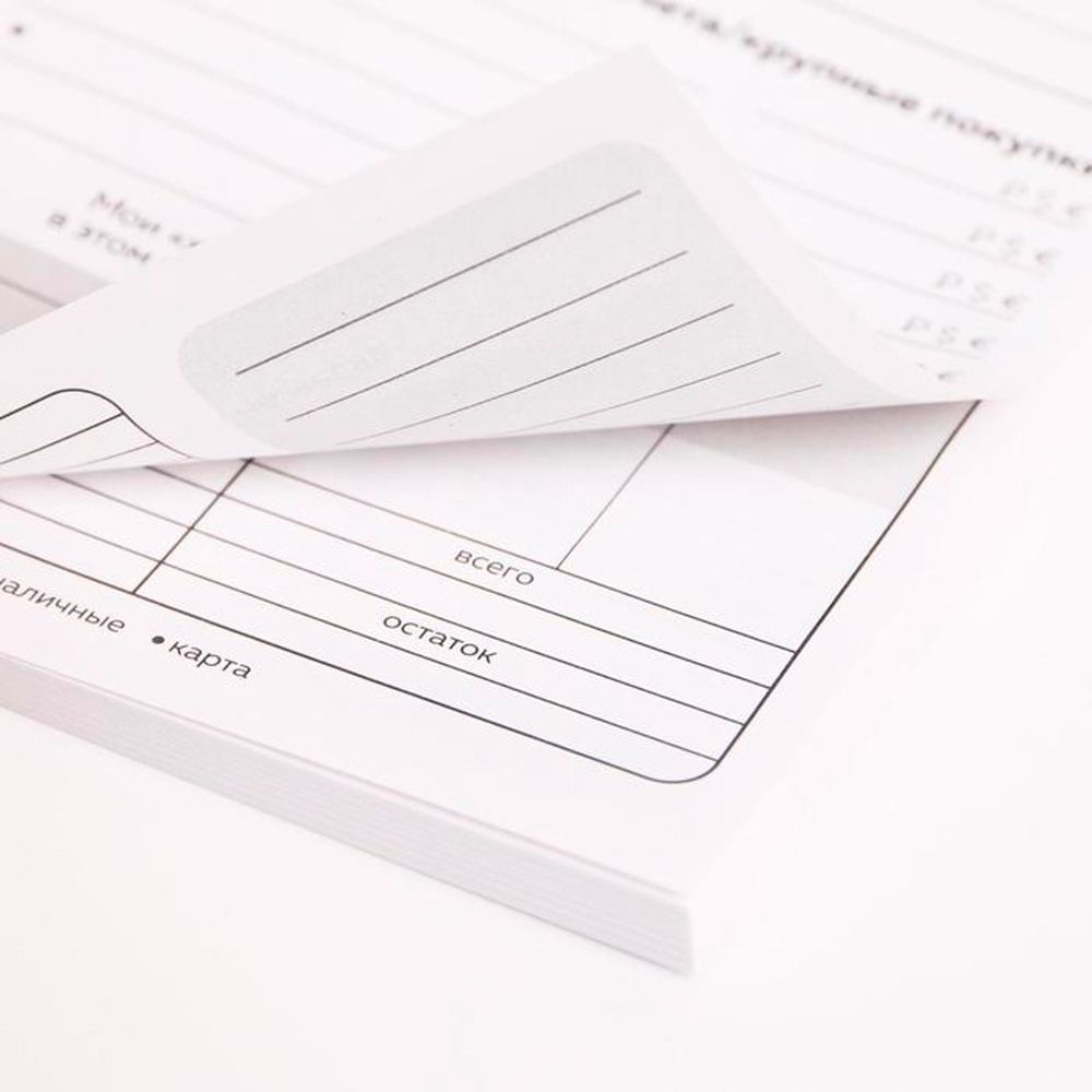 Блокнот для планирования финансов "Превращай мечты в цели", А6, 68 листов, бирюзовый - 9