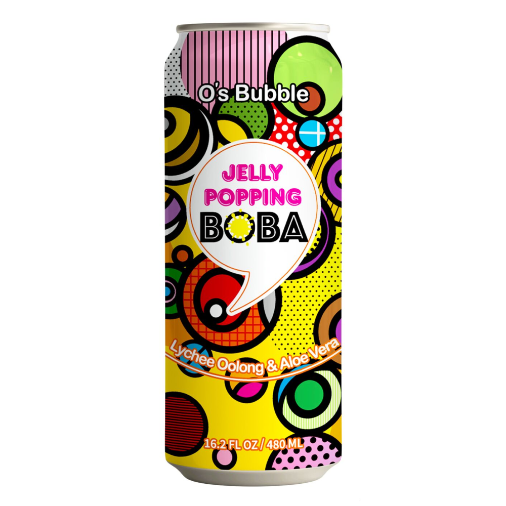 Напиток "Jelly Popping Boba", вкус личи, 0.48 л