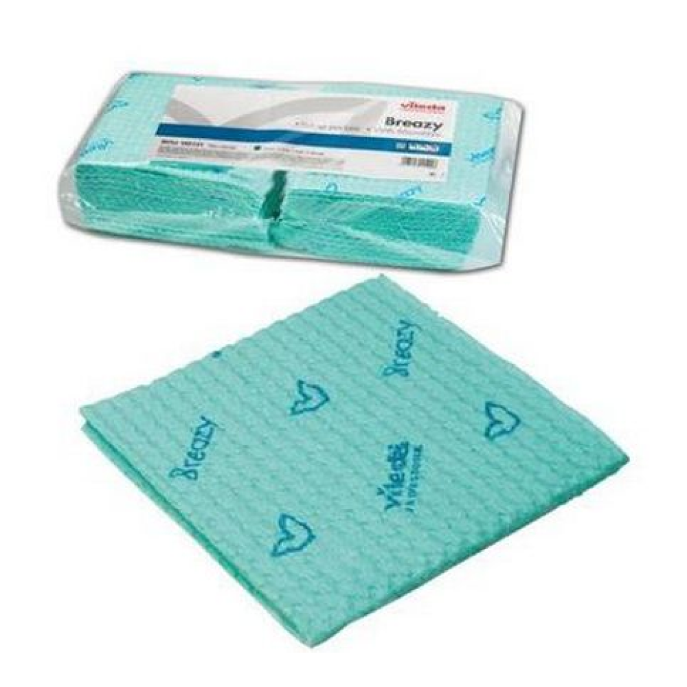 Салфетка универсальная c содержанием микрофибры "Бризи", 35x35 см