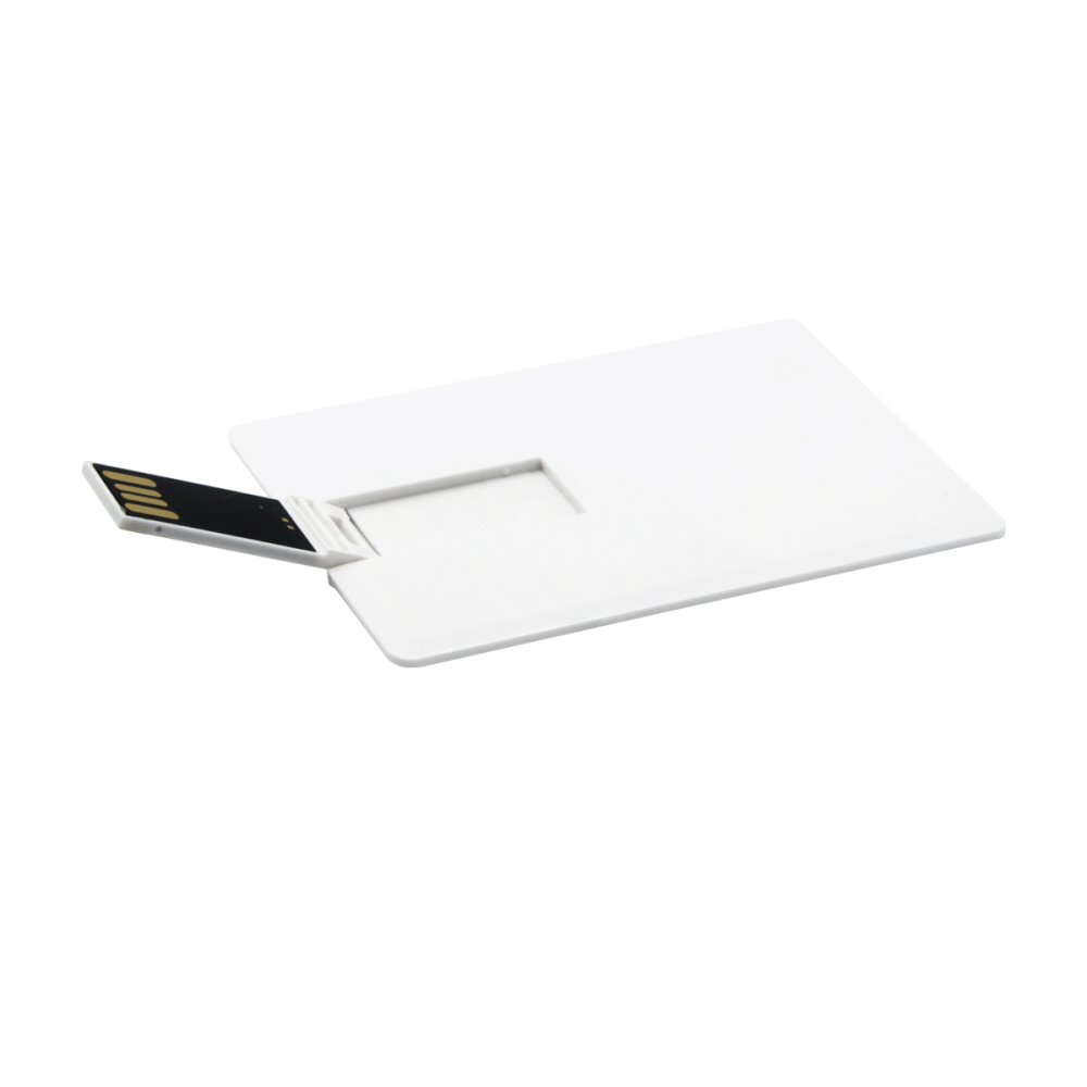 USB Flash 2.0 16 Gb VDK-009, пластик, кредитка, белый  - 3