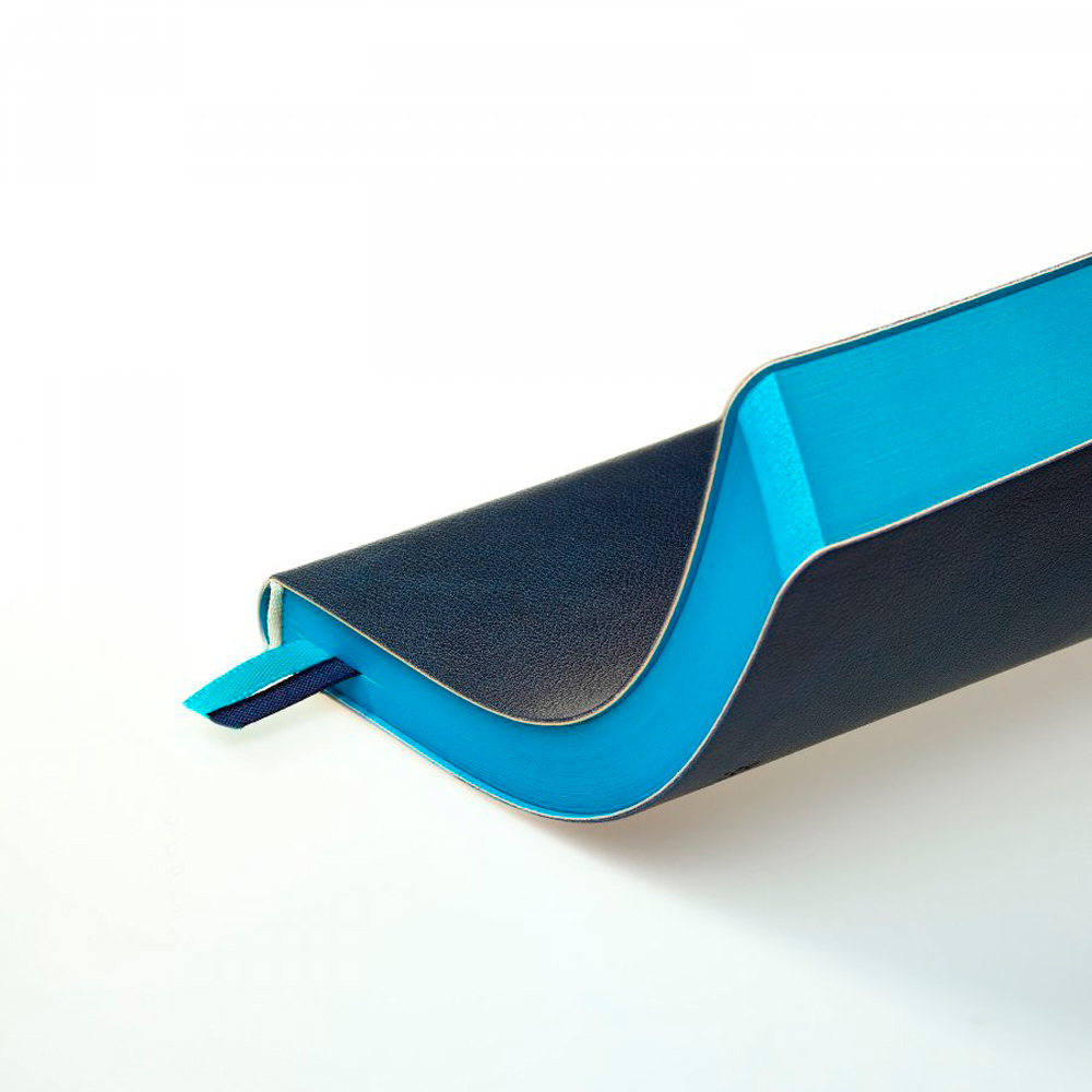 Ежедневник недатированный "Boston", A5, 272 страницы, темно-синий - 7