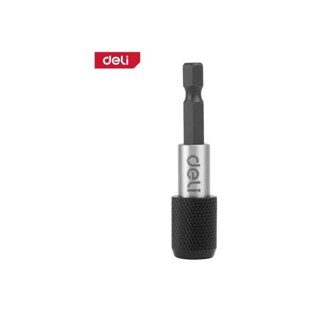 Держатель бит (насадок) магнитный Deli YS EDL107401, 60мм, 1/4", с фиксатором - 11