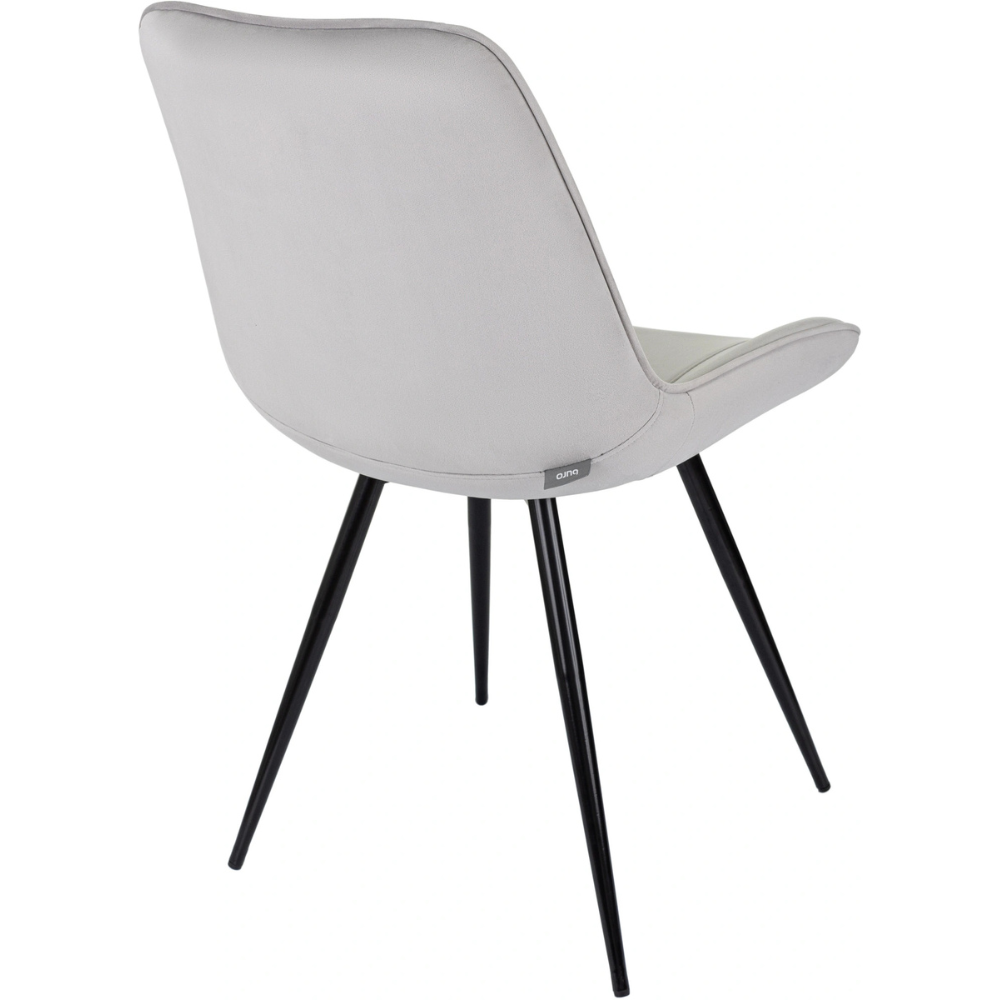 Стул Бюрократ "CH-K2", ткань, светло-серый, металл - 4