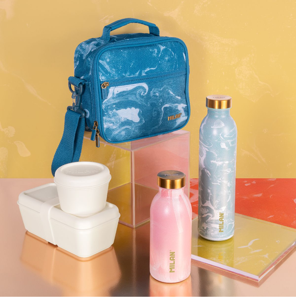 Бутылка для воды "Lava", 591 мл, термическая, зеленый - 7